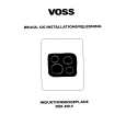 VOSS-ELECTROLUX DEK490-9/1 Instrukcja Obsługi