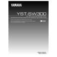 YAMAHA YST-SW300 Instrukcja Obsługi