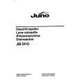 JUNO-ELECTROLUX JSI5410W Instrukcja Obsługi