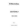 ELECTROLUX EKG5602 Instrukcja Obsługi