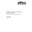 JUNO-ELECTROLUX JDA5330W Instrukcja Obsługi