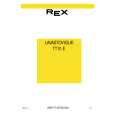 REX-ELECTROLUX TT10E Instrukcja Obsługi