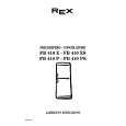 REX-ELECTROLUX FB410XS Instrukcja Obsługi