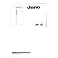 JUNO-ELECTROLUX JDF1421 Instrukcja Obsługi