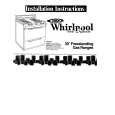 WHIRLPOOL SF3004SRW4 Instrukcja Instalacji