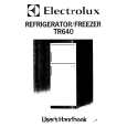ELECTROLUX TR640 Instrukcja Obsługi