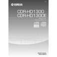 YAMAHA CDR-HD1300 Instrukcja Obsługi