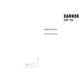 ZANKER ZKF154 Instrukcja Obsługi