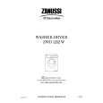 ZANUSSI ZWD1252W Instrukcja Obsługi