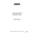 ZANUSSI ZCF520L-2 Instrukcja Obsługi