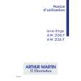 ARTHUR MARTIN ELECTROLUX AW2106F Instrukcja Obsługi