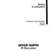 ARTHUR MARTIN ELECTROLUX CM618NR1 Instrukcja Obsługi