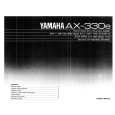 YAMAHA AX-330e Instrukcja Obsługi