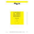 REX-ELECTROLUX RLG654PV Instrukcja Obsługi
