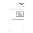 REX-ELECTROLUX KT742I Instrukcja Obsługi