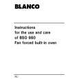 BLANCO BSO660X Instrukcja Obsługi