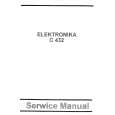 ELEKTRONIKA C432 WERSJA II Instrukcja Serwisowa