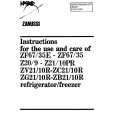 ZANUSSI ZF67/35 Instrukcja Obsługi