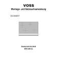 VOSS-ELECTROLUX DEK2425AL Instrukcja Obsługi