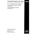 AEG ES500-B Instrukcja Obsługi