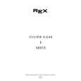 REX-ELECTROLUX RXP55ESA Instrukcja Obsługi