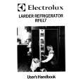 ELECTROLUX RF617D Instrukcja Obsługi