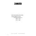 ZANUSSI ZFC240 Instrukcja Obsługi
