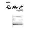 YAMAHA Programmable Mixer 01 Instrukcja Obsługi