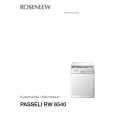 ROSENLEW PASSELIRW6540 Instrukcja Obsługi