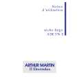 ARTHUR MARTIN ELECTROLUX ADE576E Instrukcja Obsługi