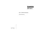 ZANKER ZKD236S (PRIVILEG) Instrukcja Obsługi