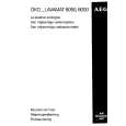 AEG LAV6050-WDK Instrukcja Obsługi
