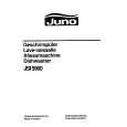 JUNO-ELECTROLUX JSI5560B Instrukcja Obsługi