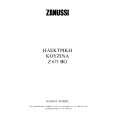 ZANUSSI Z671 Instrukcja Obsługi