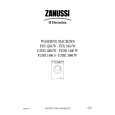 ZANUSSI FJDR1266W Instrukcja Obsługi