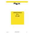 REX-ELECTROLUX RP4NR Instrukcja Obsługi