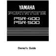 YAMAHA PSR-400 Instrukcja Obsługi