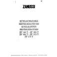 ZANUSSI ZF163T Instrukcja Obsługi