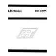 ELECTROLUX CC2025 Instrukcja Obsługi