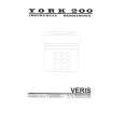 VERIS YORK200 Instrukcja Serwisowa
