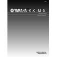YAMAHA KX-M5 Instrukcja Obsługi