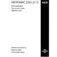 AEG MC DUO 21 C- W/B Instrukcja Obsługi