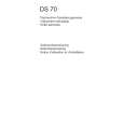 AEG DS70-B Instrukcja Obsługi