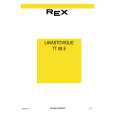 REX-ELECTROLUX TT08E Instrukcja Obsługi