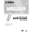 YAMAHA DVD-S1200 (Europe) Instrukcja Obsługi
