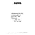 ZANUSSI ZVF120R Instrukcja Obsługi