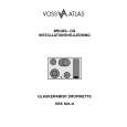 VOSS-ELECTROLUX DEK504-9 Instrukcja Obsługi
