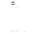 AEG DS809-B Instrukcja Obsługi
