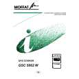 MOFFAT GSC5062W Instrukcja Obsługi