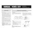 YAMAHA KMS-301 Instrukcja Obsługi
